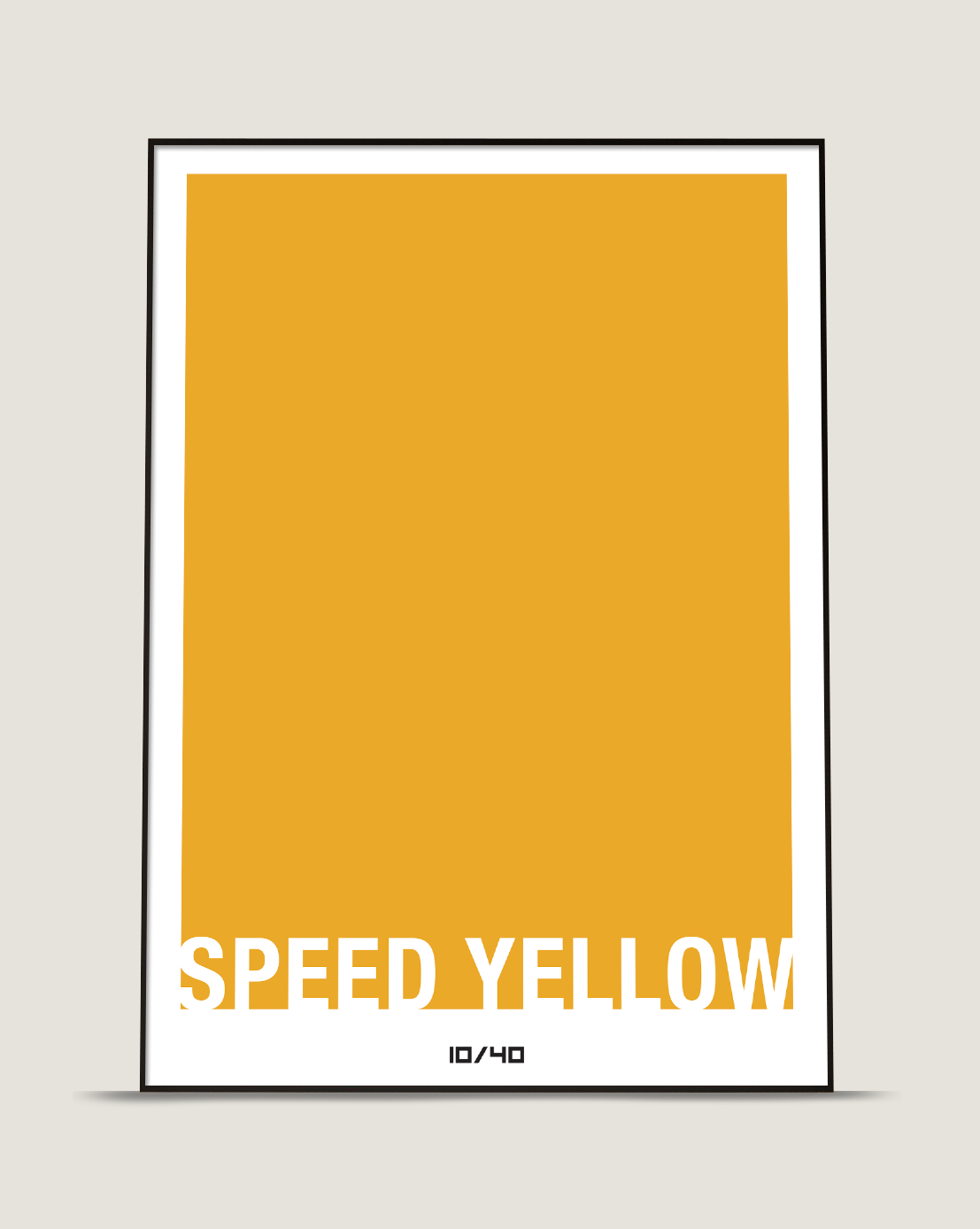 Speed Yellow