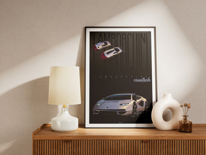 Lamborghini Countach LPI 800-4 by @Shozo
