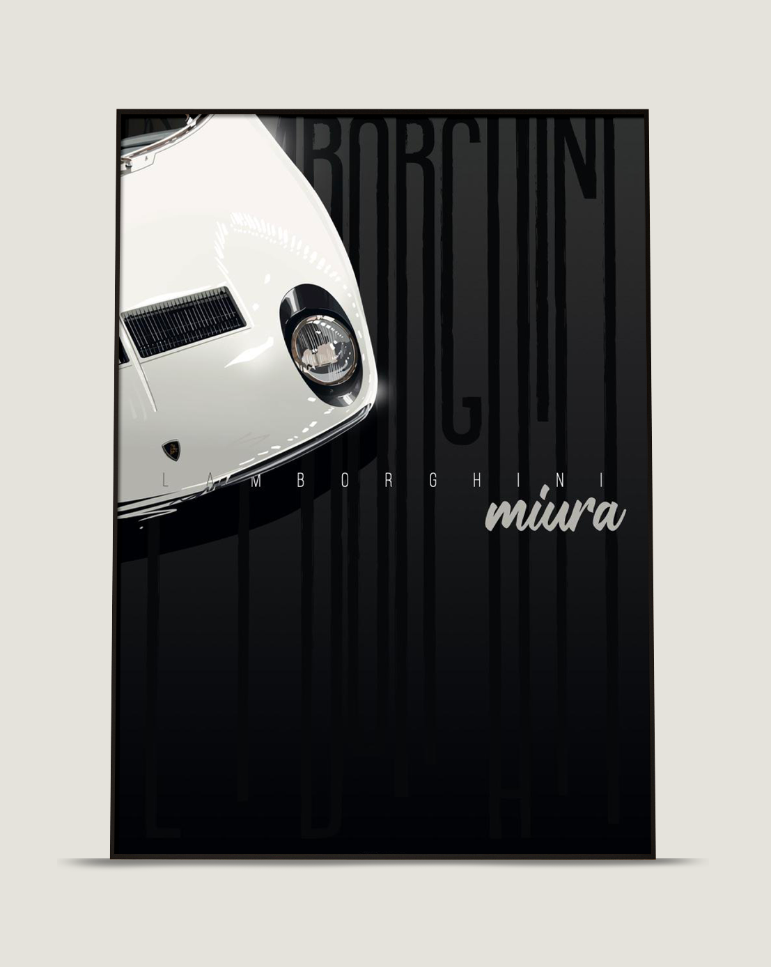 Lamborghini Miura by @Shozo