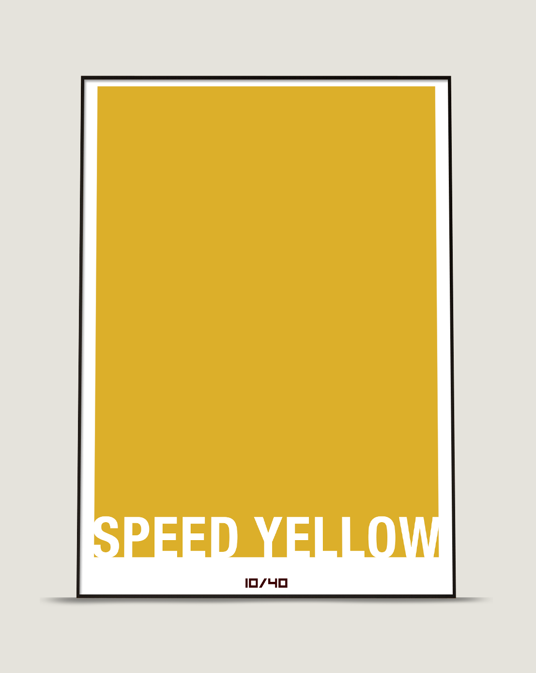 Speed Yellow